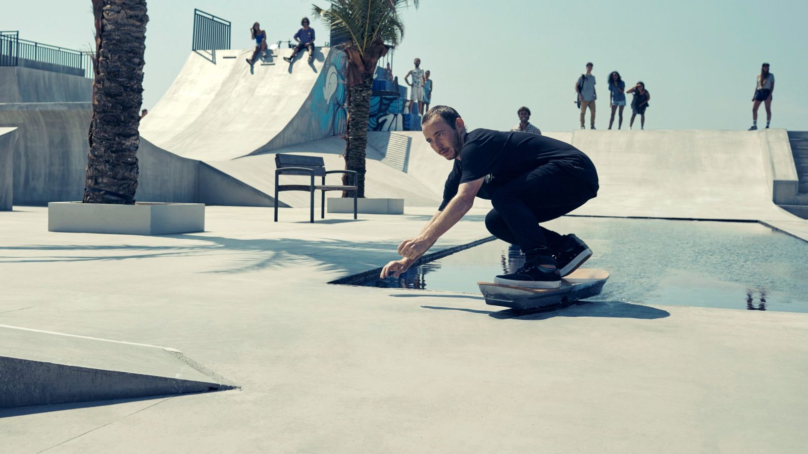 Hoverboard - Watch the Lexus flying skateboard finally in action
